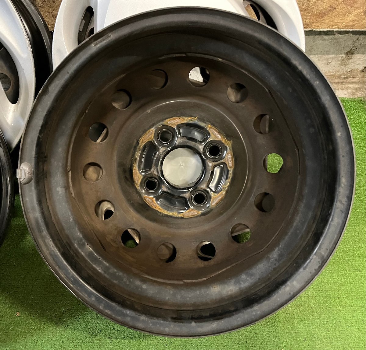 三菱 MITSUBISHI タウンボックス 純正 13インチ 4.5J +45 PCD100 4H 鉄 