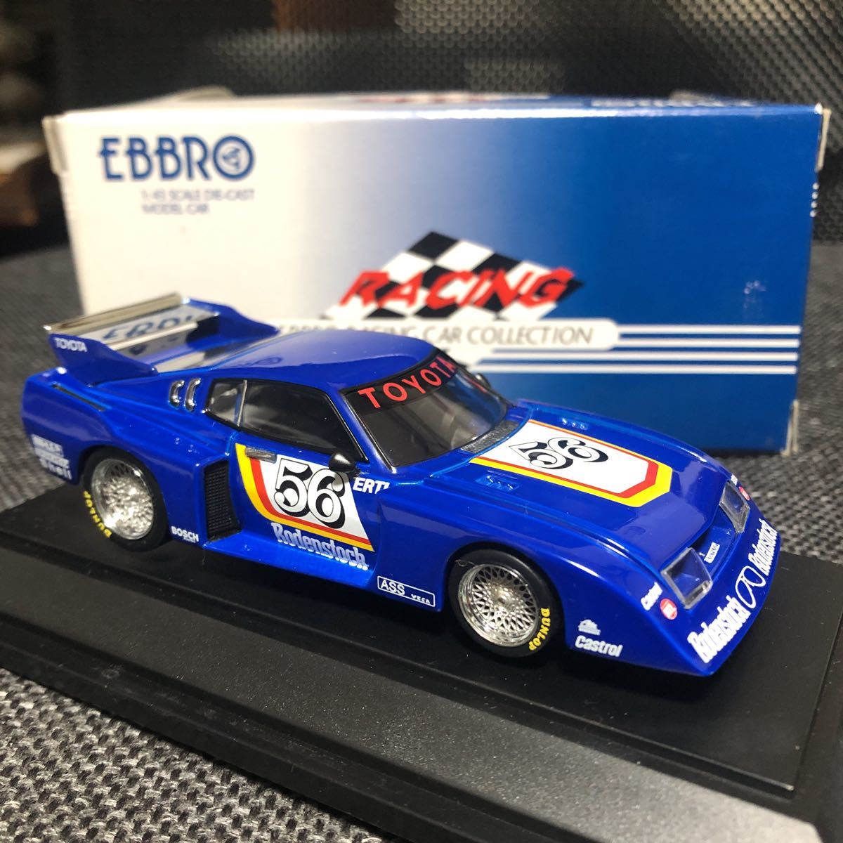 エブロ 1/43 TOYOTA CELICA LB TURBO Gr.5 1977 トヨタセリカ ターボ