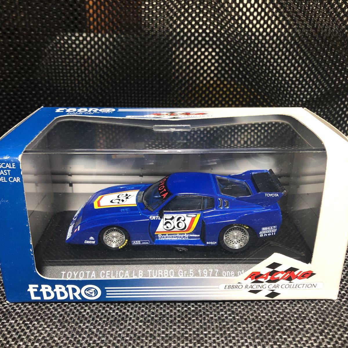エブロ 1/43 TOYOTA CELICA LB TURBO Gr.5 1977 トヨタセリカ ターボ