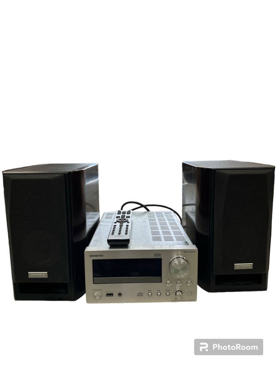 ONKYO オンキョー CR-N765 CDレシーバー リモコン付 通電確認済み