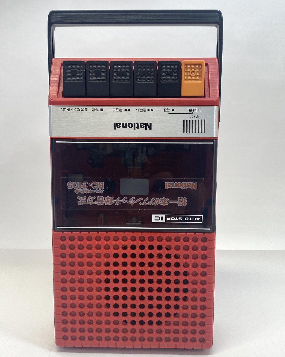 カセットプレーヤー ナショナルカセットデッキ RQ-2765☆スリムライン