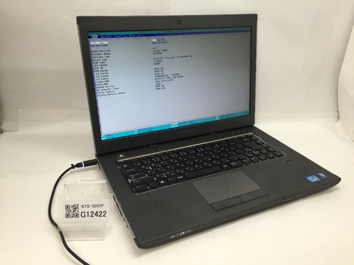 DELL INSPIRON 型番不明 Core i5-8250U 1.6GHz ノート ジャンク N63318