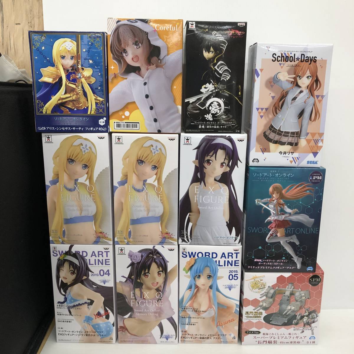 美少女 プライズ フィギュア まとめ 12点 未開封／ソードアートオンライン 青春ブタ野郎 バンドリ 艦これ
