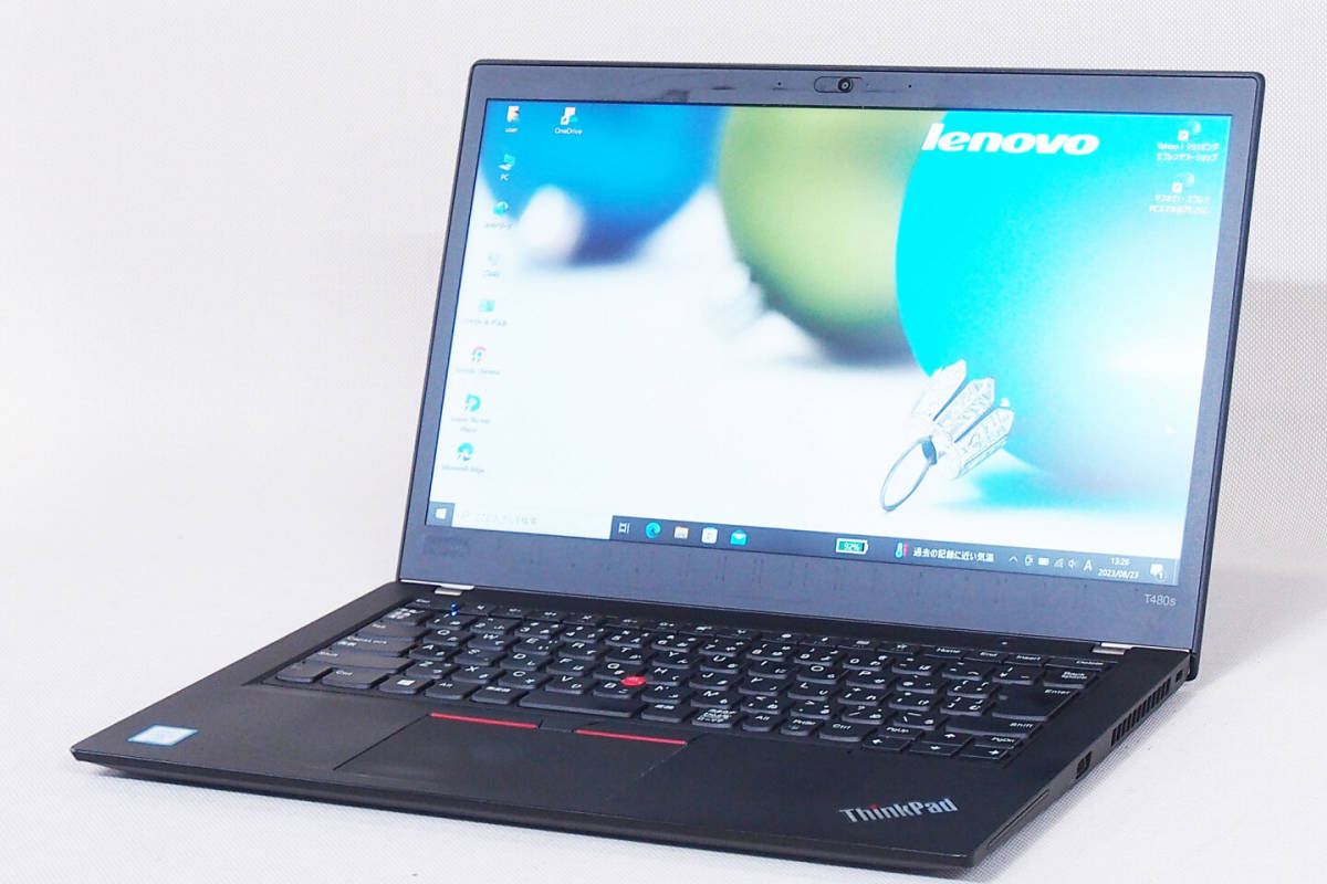 即配】第8世代i7搭載 大容量贅沢スペック 高品質快速PC ThinkPad T480s 