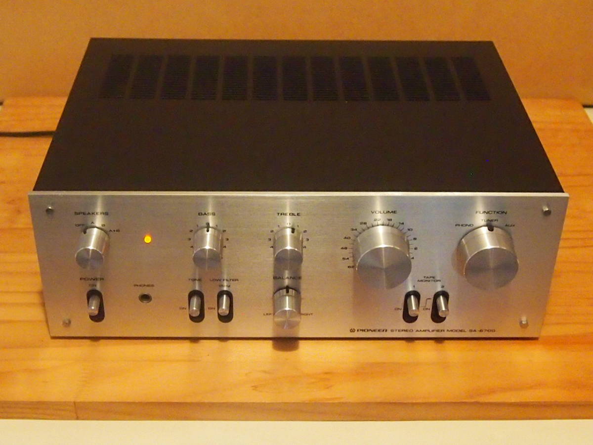 PIONEER SA-6700 (音出し確認済/ジャンク扱い品) SA-6700 プリメイン