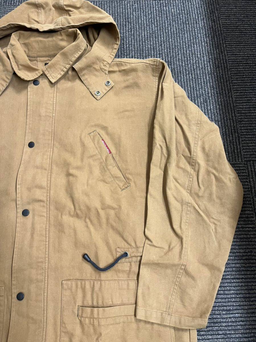 80s OLD stussy コート サイズ L オールド ステューシー 黒タグ 