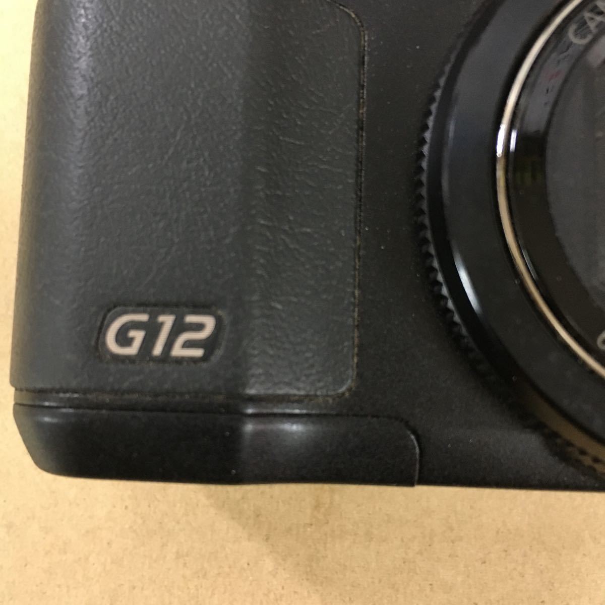 K011 G12 PowerShot Canon デジタルカメラ ジャンク品 G12 Canon