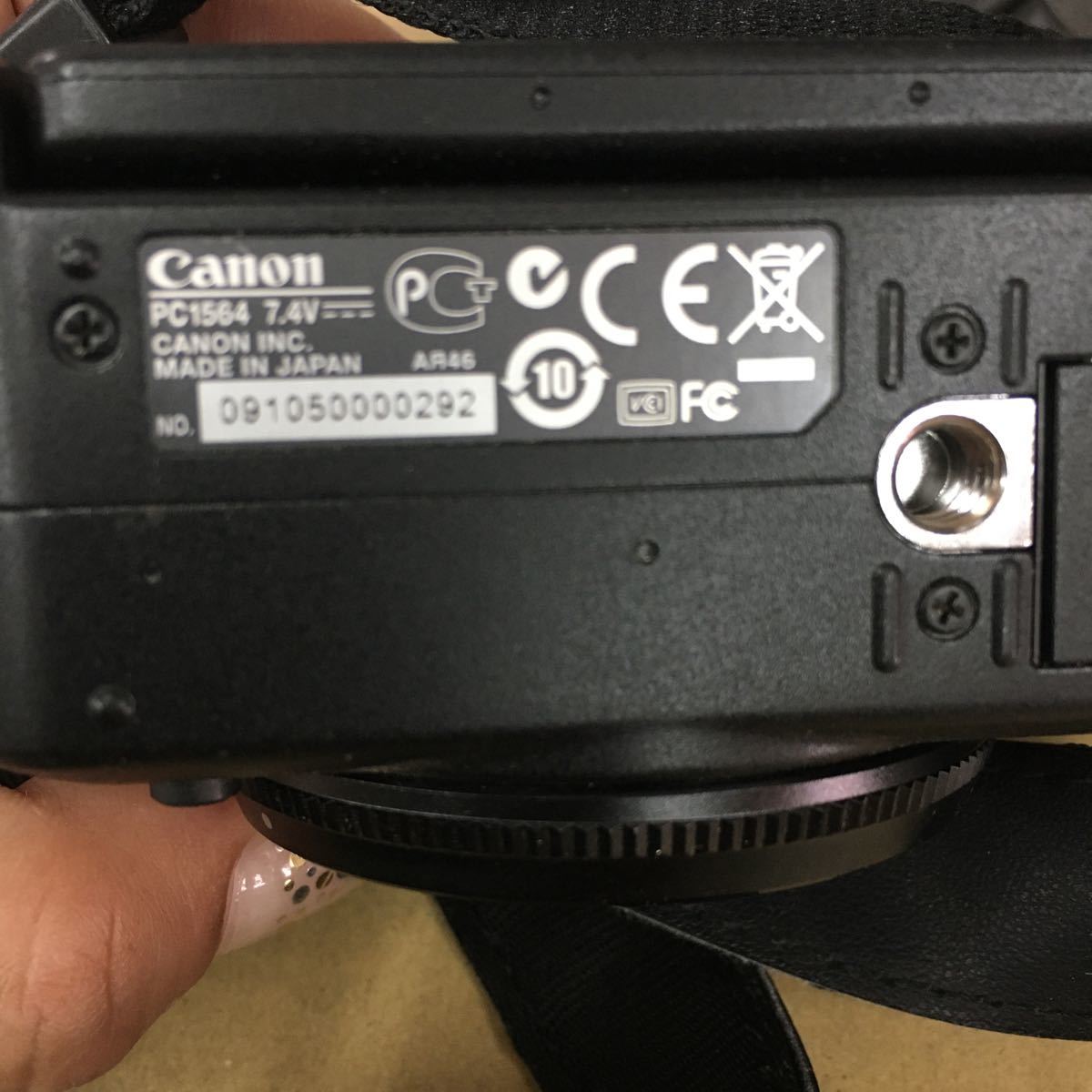 K011 G12 PowerShot Canon デジタルカメラ ジャンク品 G12 Canon