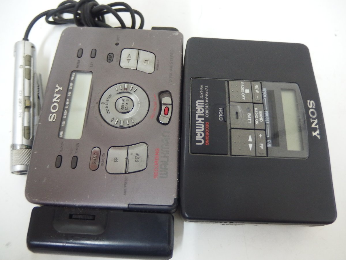 6□/Zク3526 SONY WALKMAN 6台セット WM-WE1 WM-FX999 WM-F702 WM