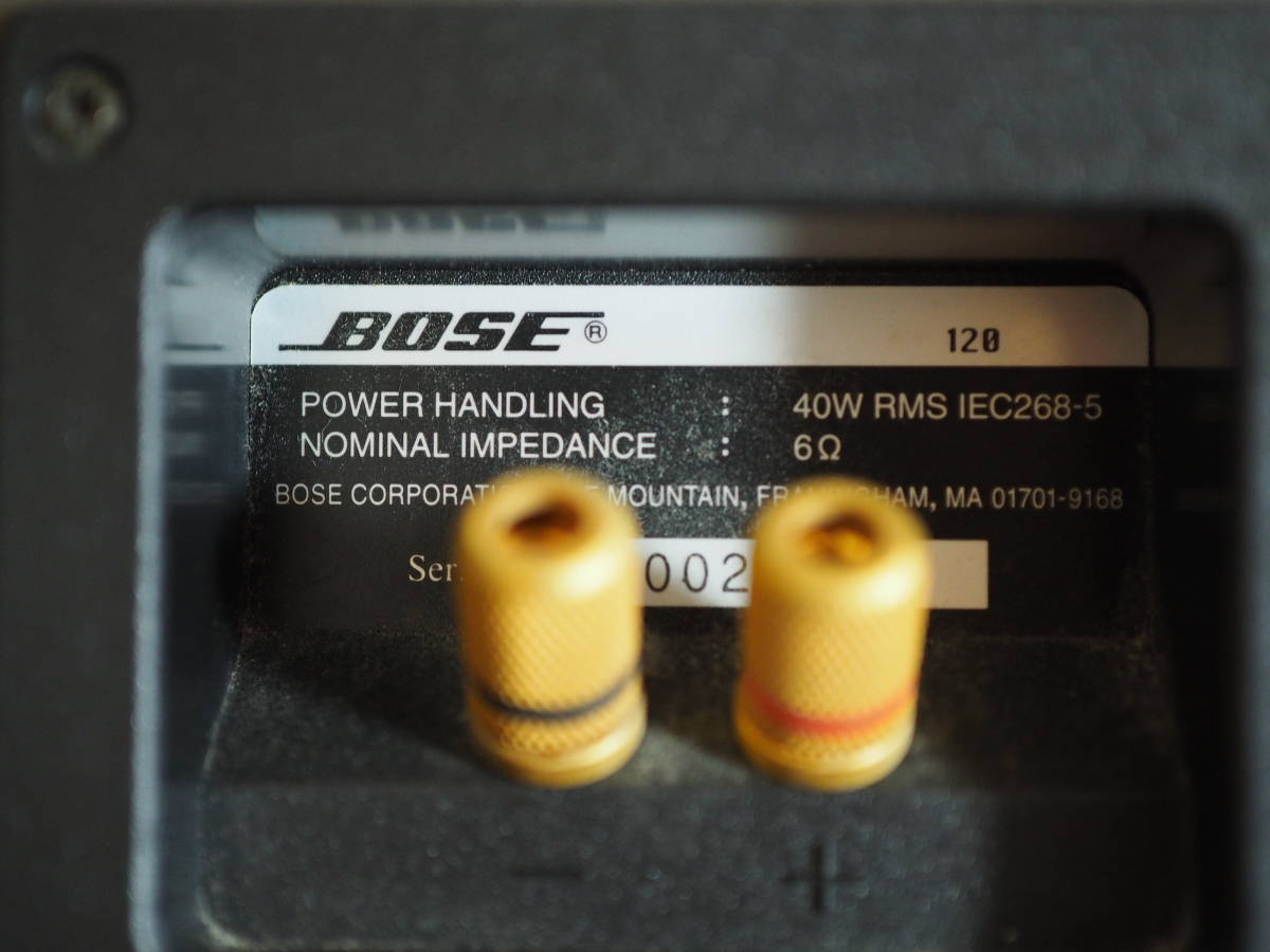 BOSE/ボーズ WestBorough 120 HYPER STAR DRIVER ペアスピーカーの入札