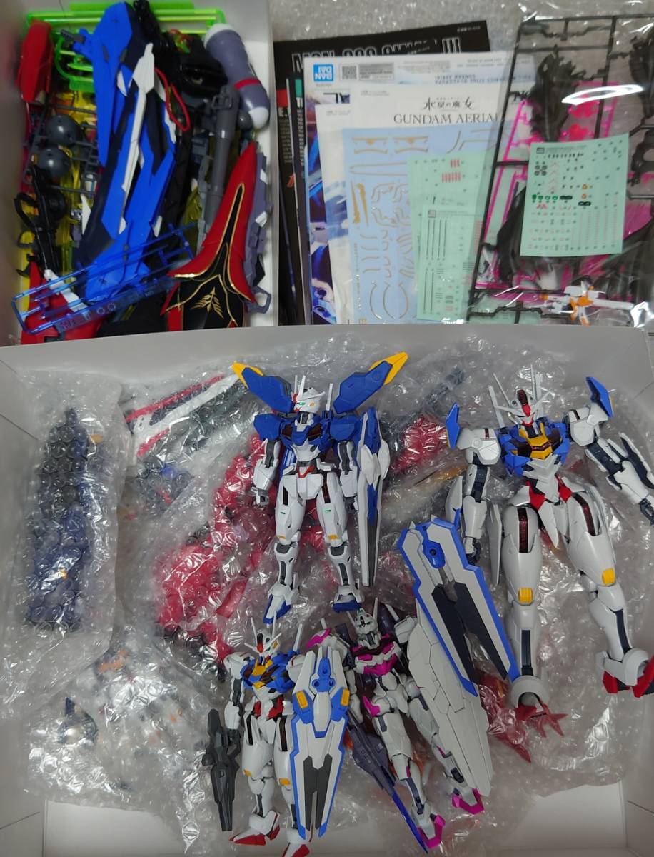 送料無料】ガンプラ13個ぐらい 組立済 未塗装 接着剤不使用(完成品