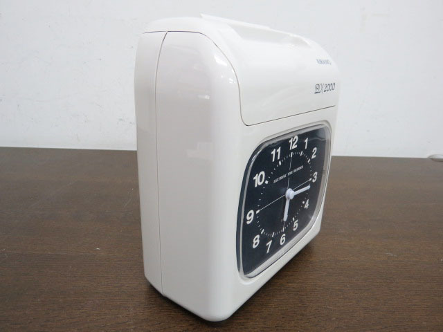 アマノ BX2000 AMANO 電子タイムレコーダー タイムレコーダー 通電確認