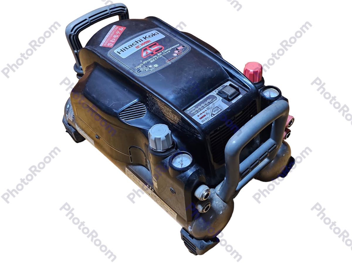 HITACHI 日立 AIR COMPRESSOR エアーコンプレッサー 100v EC 1445H 