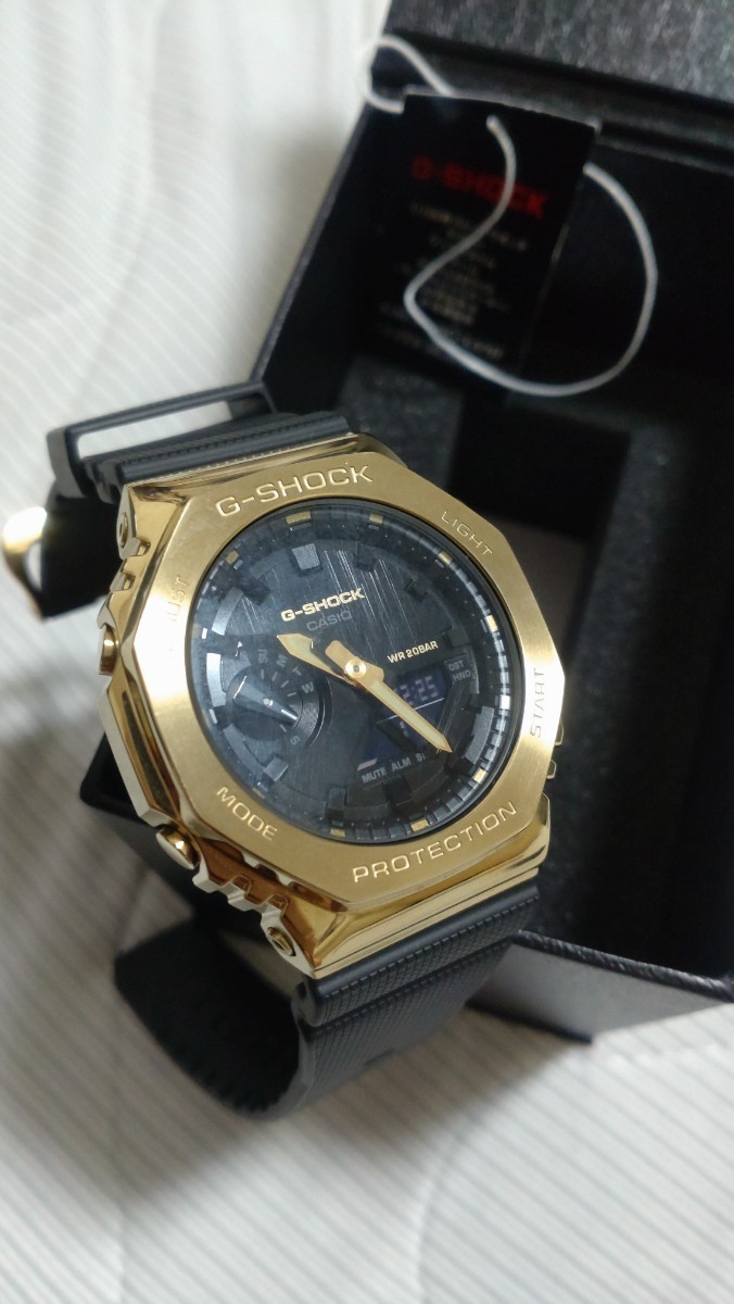 国内正規品 美品 試着のみ Gショック CASIO G-SHOCK GM-2100G-1A9JF  