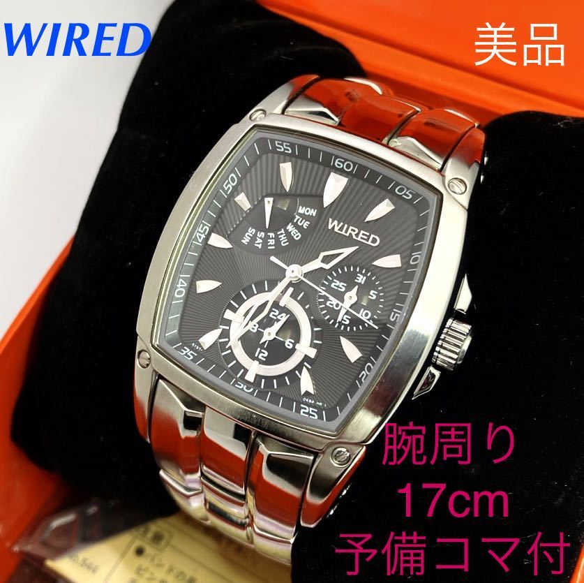 美品☆電池新品☆送料込☆セイコー SEIKO ワイアード WIRED デイデイト 