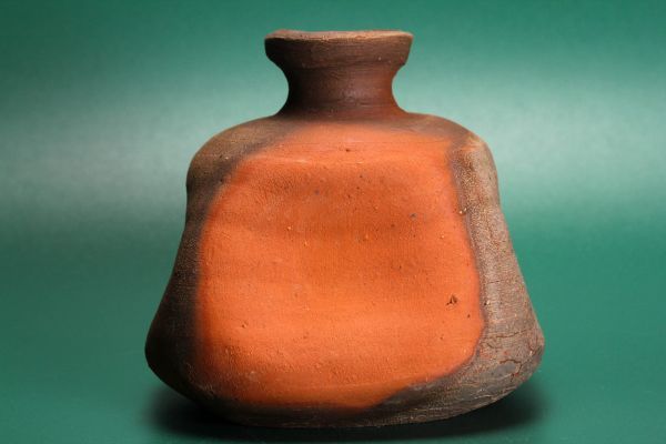 中村真 ☆ 備前ぐい呑 ☆ 共箱共布栞 ☆ 上作 ☆ 人気陶芸