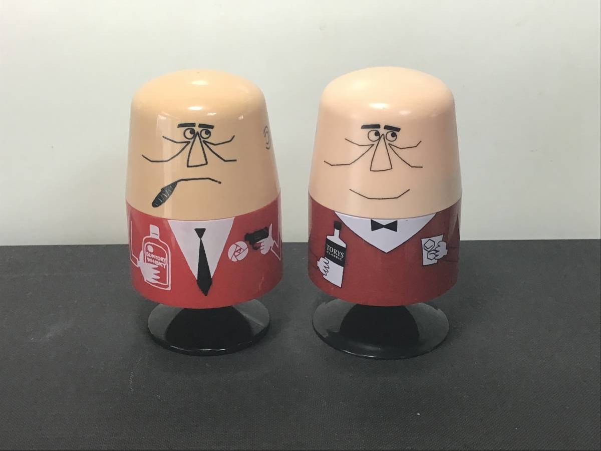 SUNTORY WHISK ”Red” “TORYS” アンクルトリス 楊枝入れ 置物 柳原良平