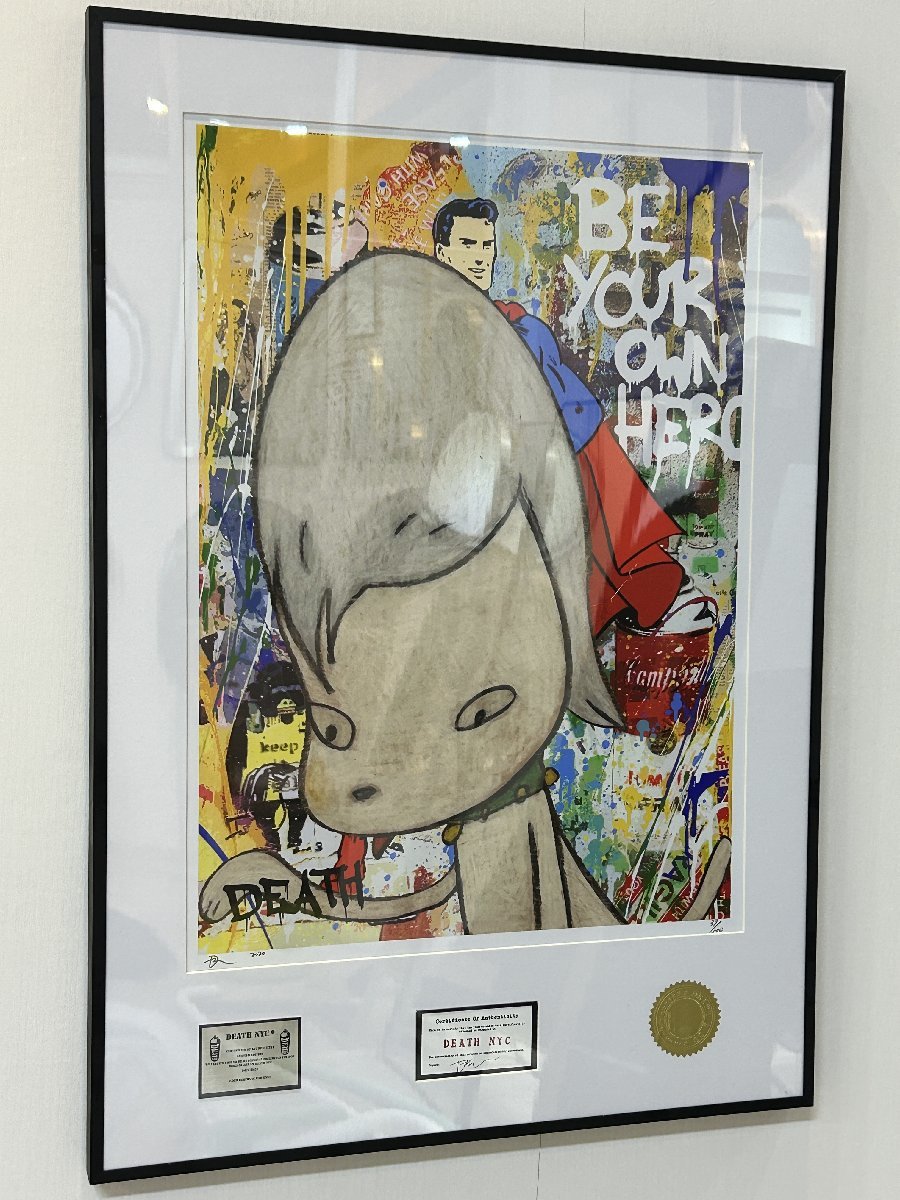 デスニューヨーク　奈良美智　81/100 2019年 デスニューヨーク 奈良美智 限定版 41/100 2019年制作