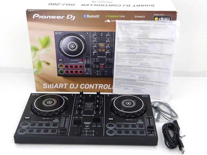 ☆中古☆Pioneer DJ DDJ-200 SYXJ スマート DJコントローラー（楽器