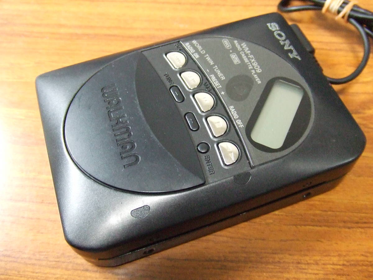Sony WM-FX909 ▷ 最近買ったものソニー 1991年？ 今日のカセット