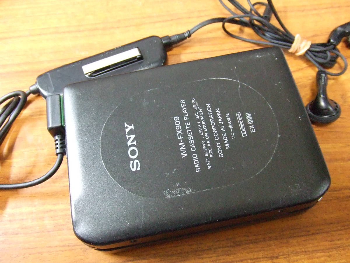 Sony WM-FX909 ▷ 最近買ったものソニー 1991年？ 今日のカセット