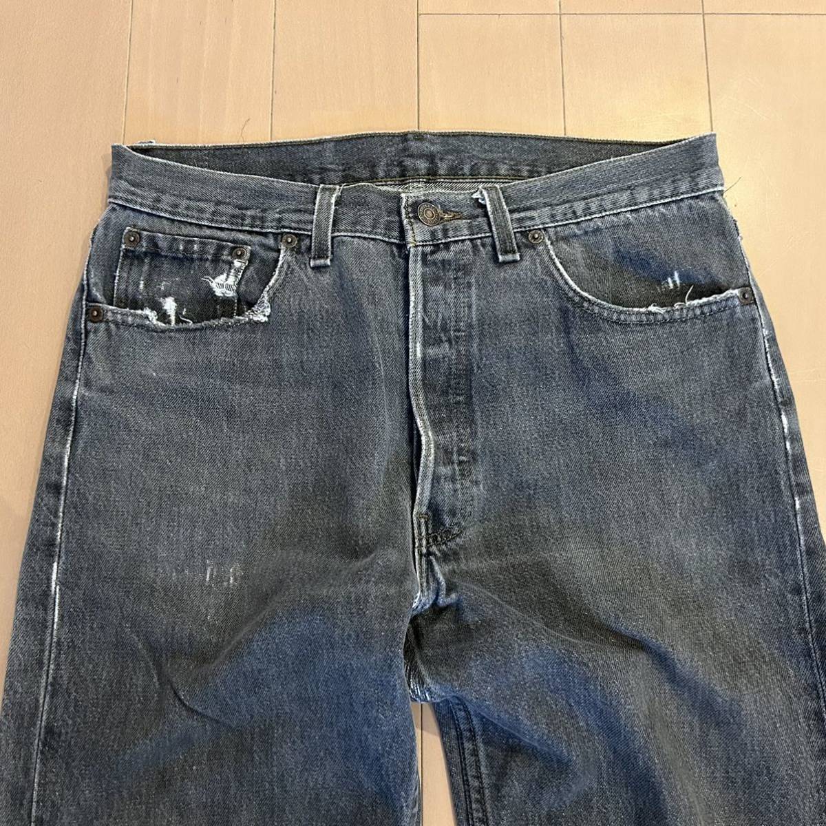 レア物 ゴールデンサイズ 80s Levi's 501 デニム W32 L33 Levi's