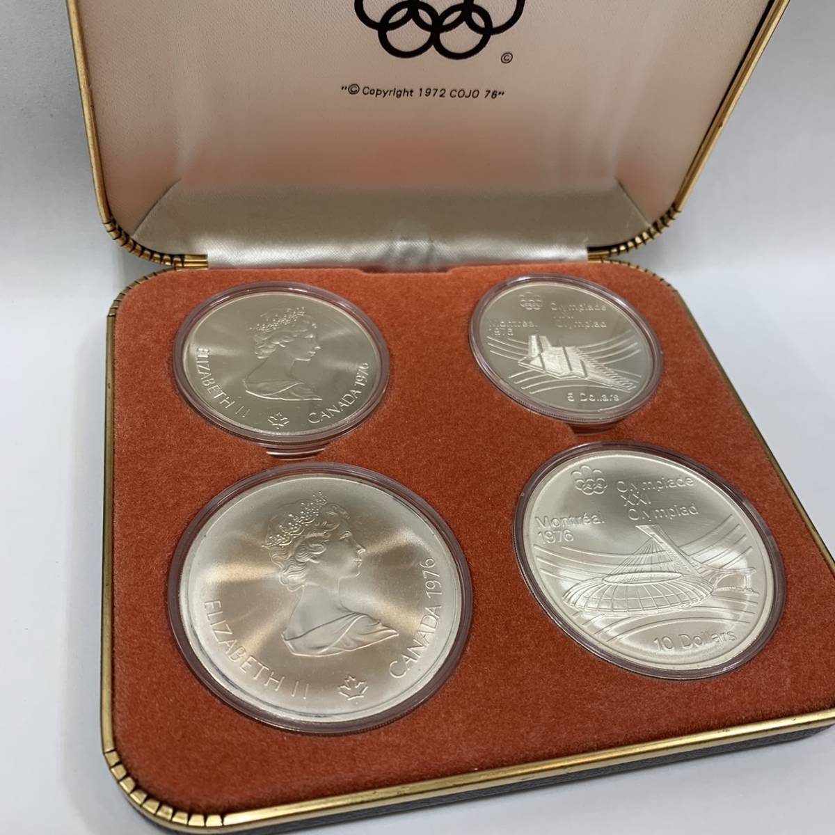 オリンピック記念 4枚セット 1976年 希少！1976年 モントリオール