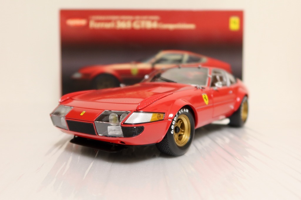 1/18 京商 フェラーリ 365 GTB4 デイトナ コンペティツィオーネ 赤