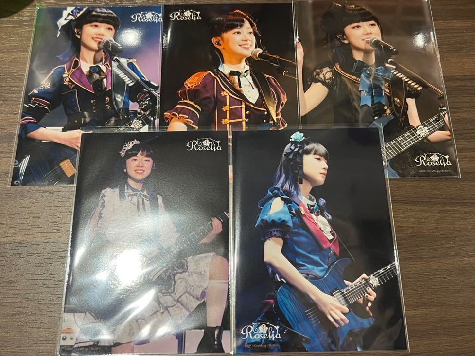 バンドリ　Roselia 氷川紗夜　ESP特典　工藤晴香　サイン入りポストカード 工藤晴香 バンドリ Roselia アーティスト ブロマイド セット 氷川紗夜