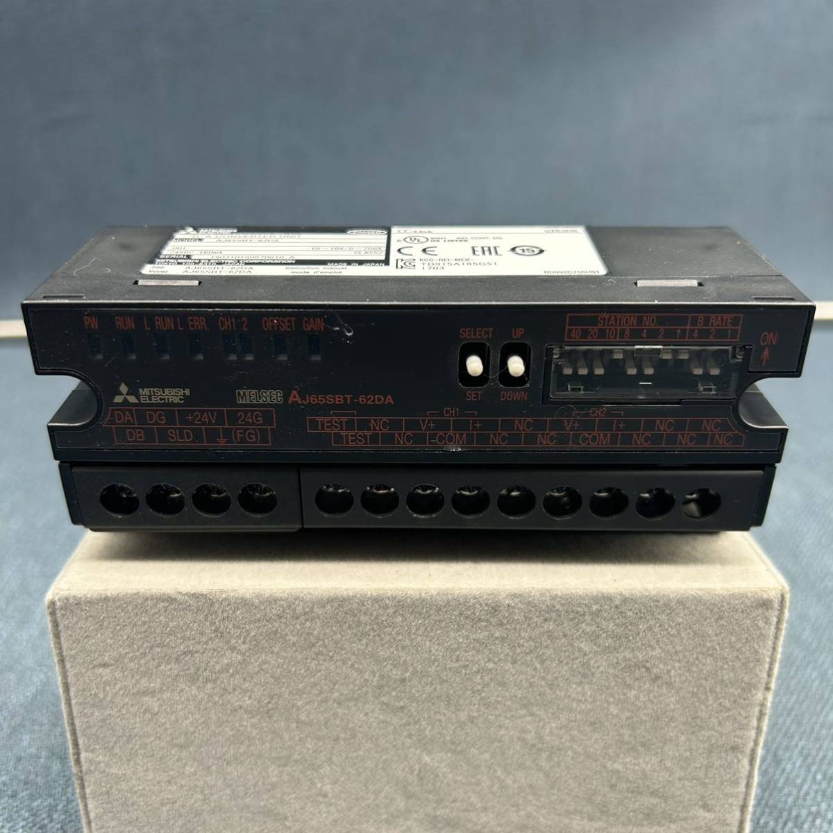 387 MITSUBISHI AJ65SBT-62DA CC-Linkデジタル－アナログ変換ユニット