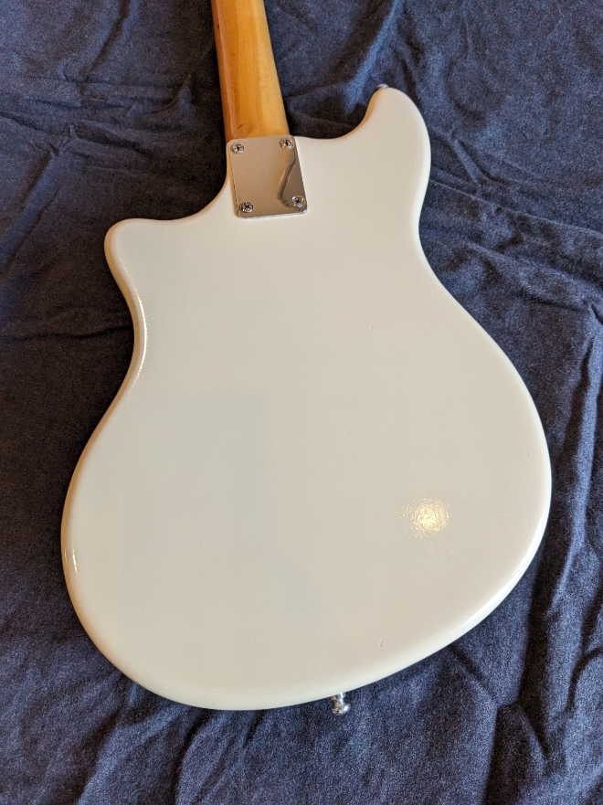 Guyatone LG-80T グヤトーン char ビザールギター 昭和レトロ クリーム  