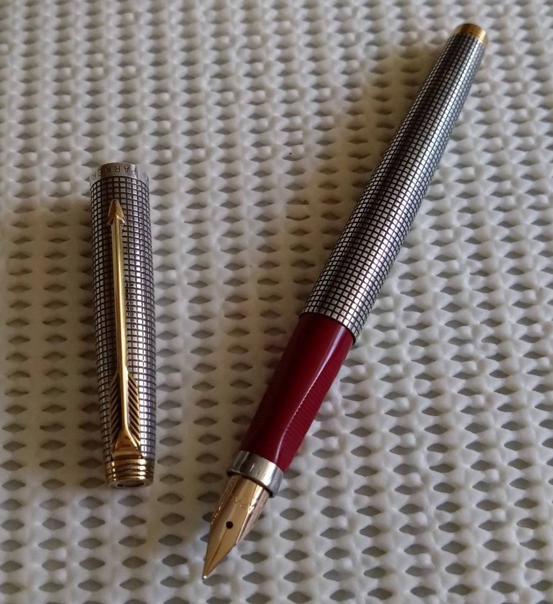 パーカー PARKER＊ 75 スターリングシルバー 赤首軸 万年筆 【公式通販】
