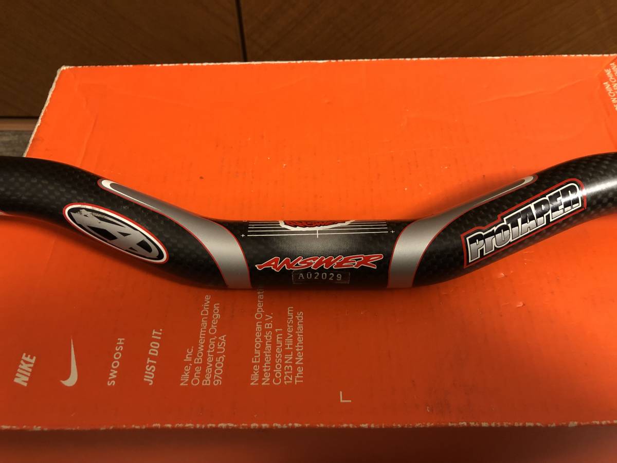 Answer ProTAPER カーボン ハンドルバー 25.4φ