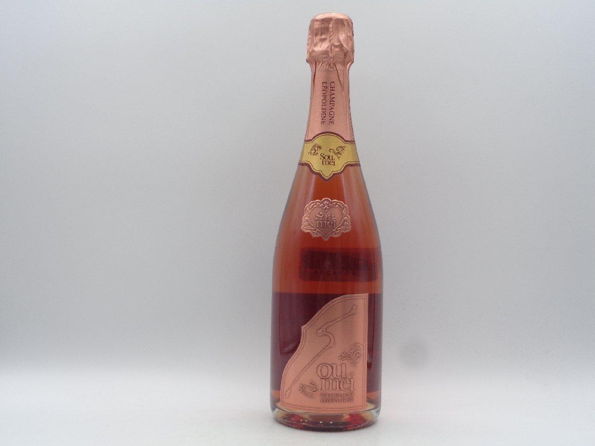 SOUMEI LEOPOLDINE ROSE 2021 ソウメイ レオポルディーヌ ロゼ シャンパン 箱入 未開封 古酒 750ml X234354