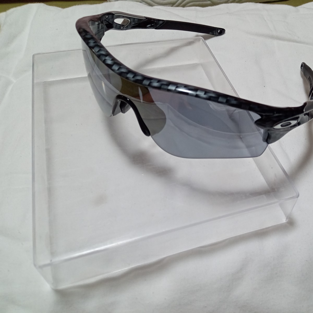 美品オークレーレーダーロックパス スポーツサングラス野球_3