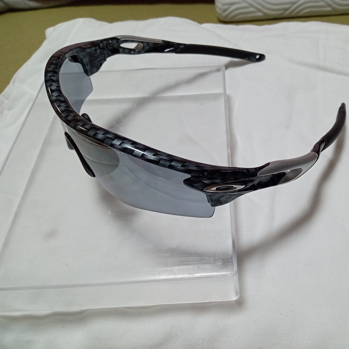 美品オークレーレーダーロックパス スポーツサングラス野球_4