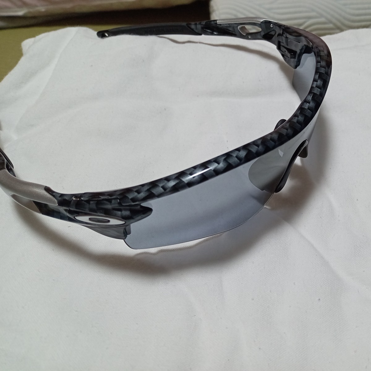 美品オークレーレーダーロックパス スポーツサングラス野球_7