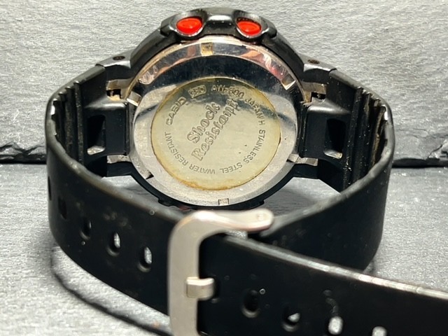 CASIO カシオ G-SHOCK ジーショック AW-500-1E 初代デジアナスクリュー