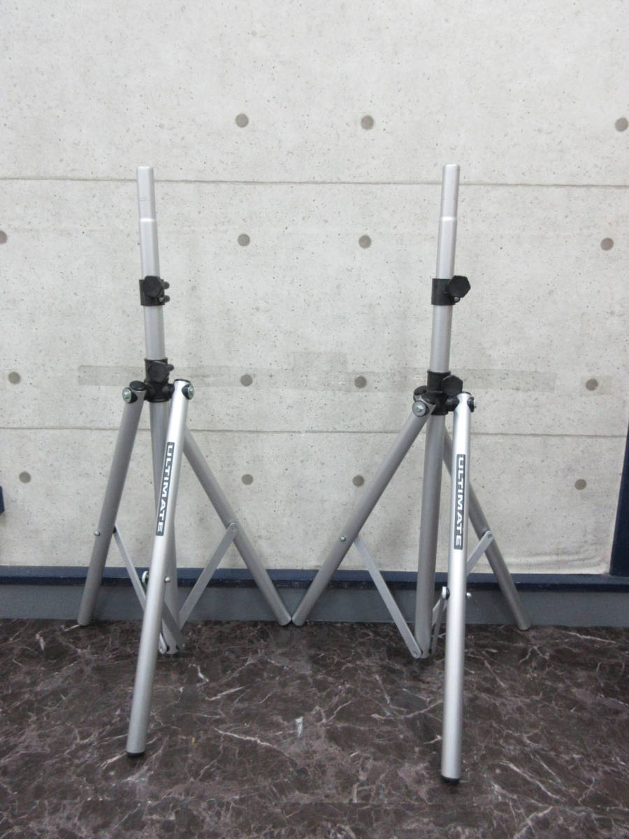 【まずまずの美品 2本セット】ULTIMATE スピーカースタンド 型番不明 アルティメイト
