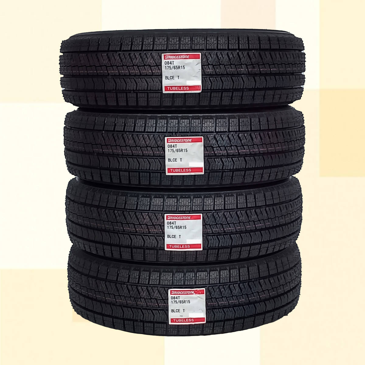 175/65R15 84T スタッドレスタイヤ BRIDGESTONE ブリヂストン ブリザック BLIZZAK ICE 22年製 送料無料 4本税込 40,400より 3