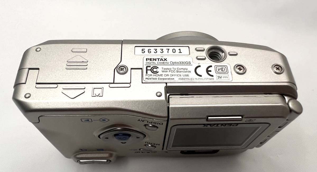 1円スタート☆ 新品同様！☆動作確認済み☆ PENTAX ペンタックス OPTIO 