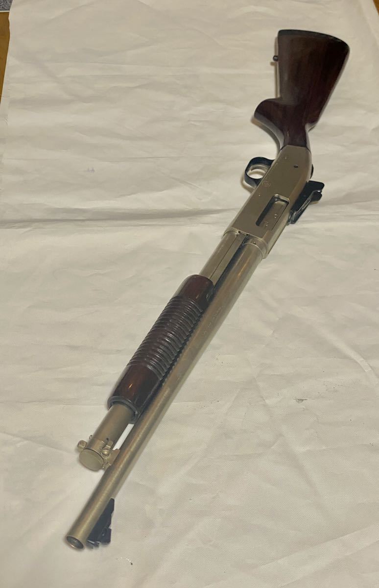 マルシン モスバーグ M500 マリーナ リミテッド エアータイプ ショットガン 木製ストック6mm仕様 ジャンク