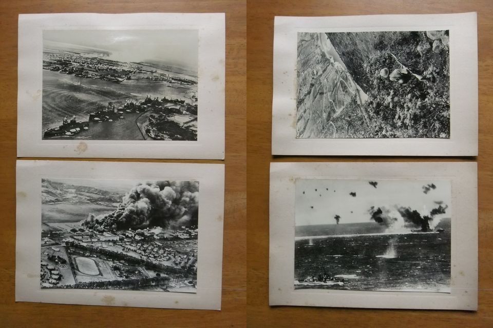 本 大東亜戦争報道写真録 読売新聞社 昭17 写真帖