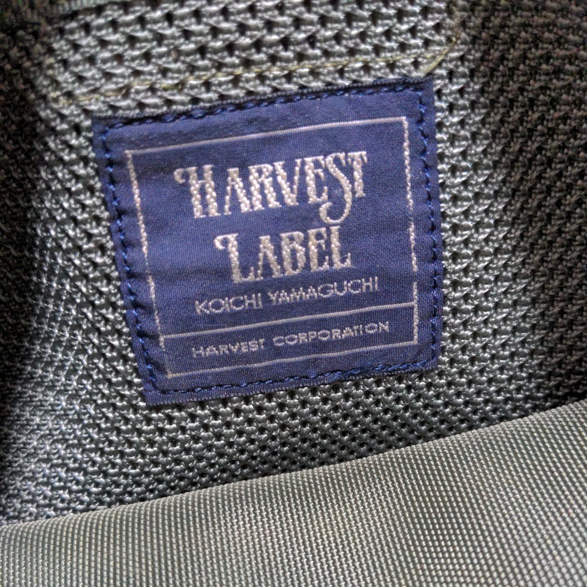 激レア　美品　HarvestLabel　ショルダーバッグ　山口幸一タグ 廃番品 HARVEST LABEL ハーヴェストレーベル 山口幸一氏 スーパー