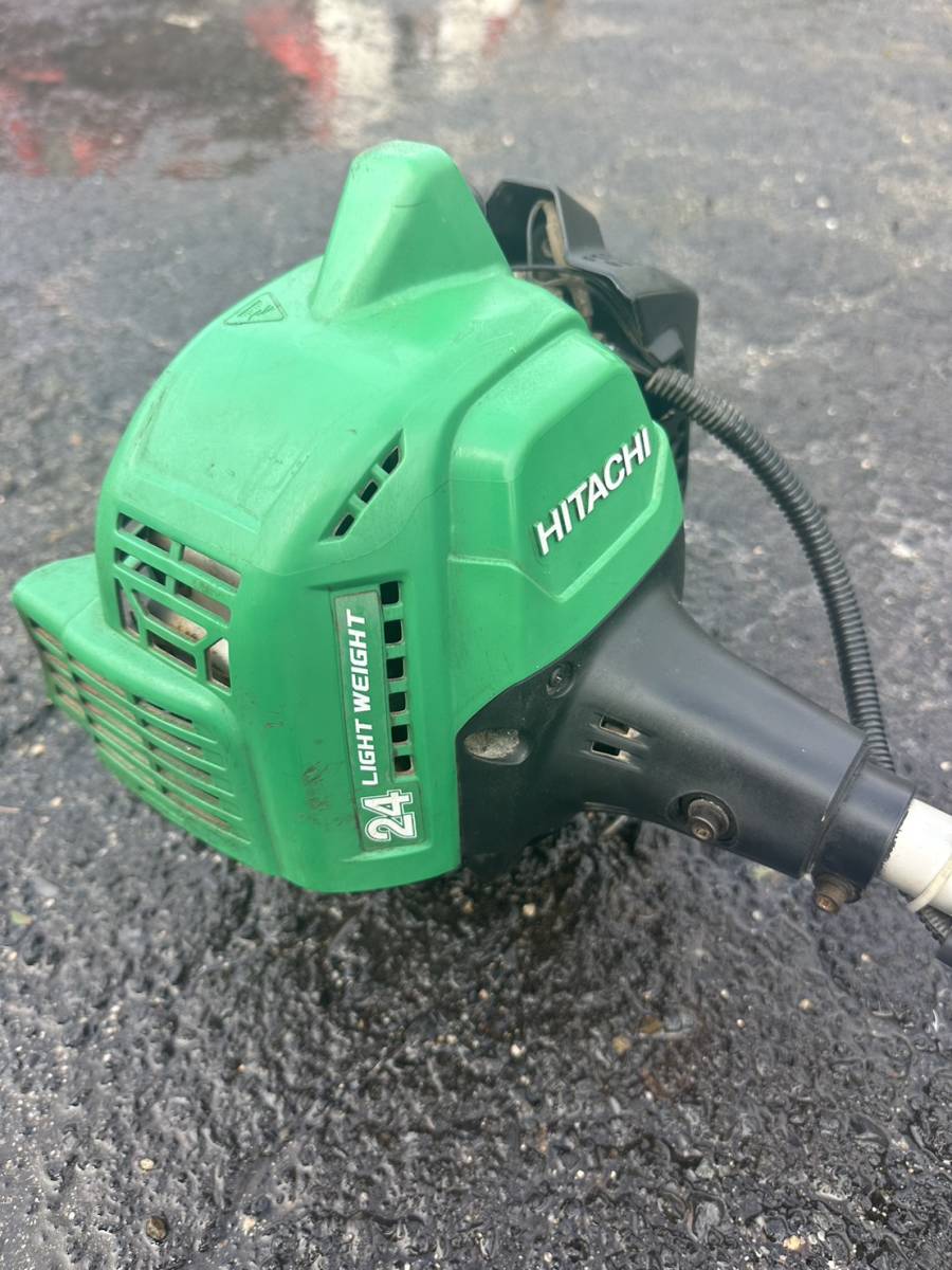 日立 HITACHI 刈払機 CG24ECP(S) ☆動作確認済み 売切り1000円スタート