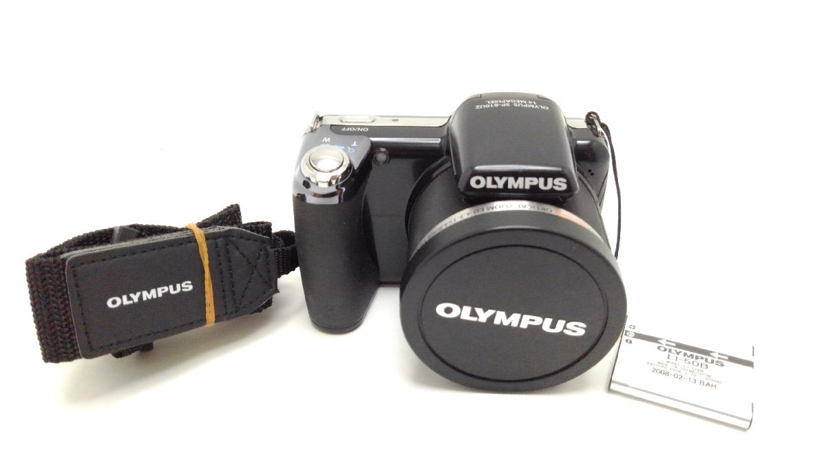 ★ハローカメラ★6571 OLYMPUS SP-810UZ [1400万画素] 【本体とバッテリーのみ】 動作品 現状 1円スタート 即決あり