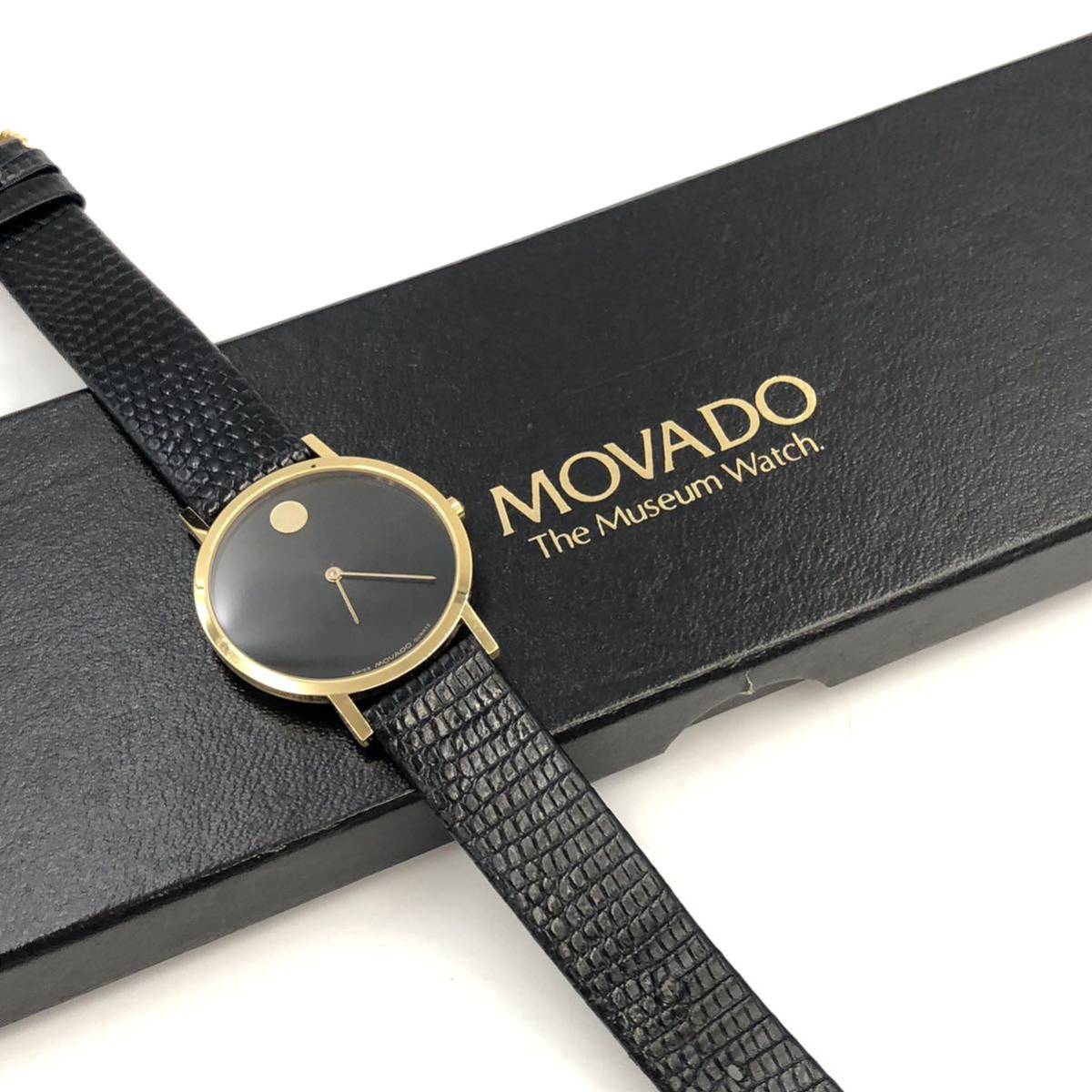 9/21FS-G737★MOVADO/腕時計/ウォッチ/時計/1201888/ブラック系/Watch/DG0 EA3