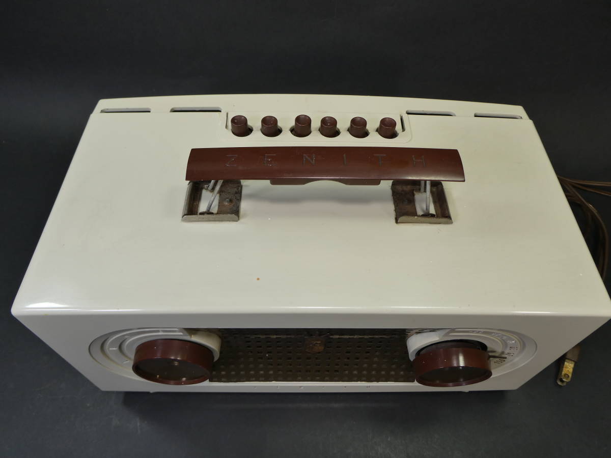 ビンテージ ZENITH 真空管ラジオ R512-W ゼニス 1950年代 不動品