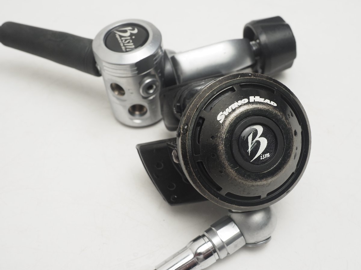 USED 1円～同梱不可 Bism ビーイズム レギュレーター 動作確認済 スキューバダイビング用品 [R3-55181]