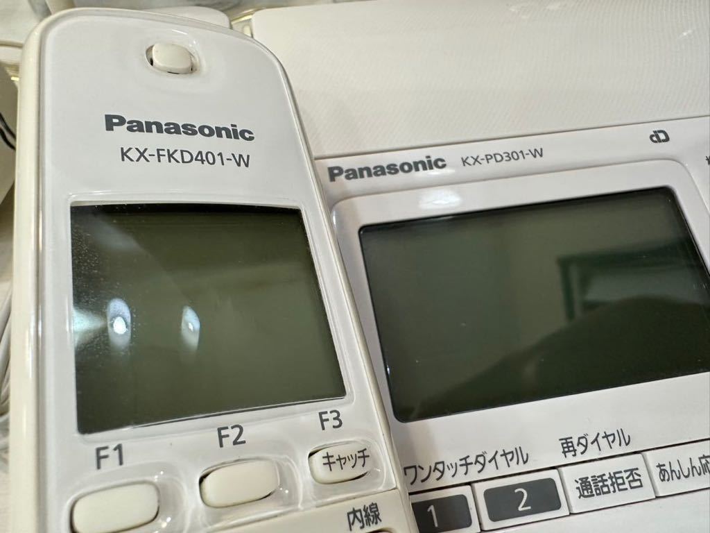 生活家電 パナソニックFAXファックス KX-PD301-K 親機のみ おたっくす㉛